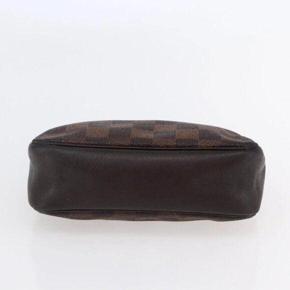 LOUIS VUITTON Damier Ebene Trousse makeup Pouch - Picture 6 of 16